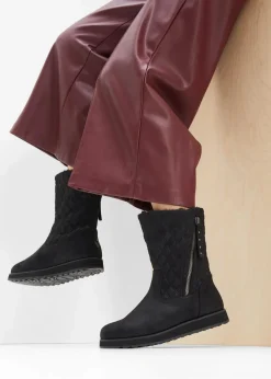 Damen Skechers High Heels|Gefütterte Winterschuhe|Stiefel