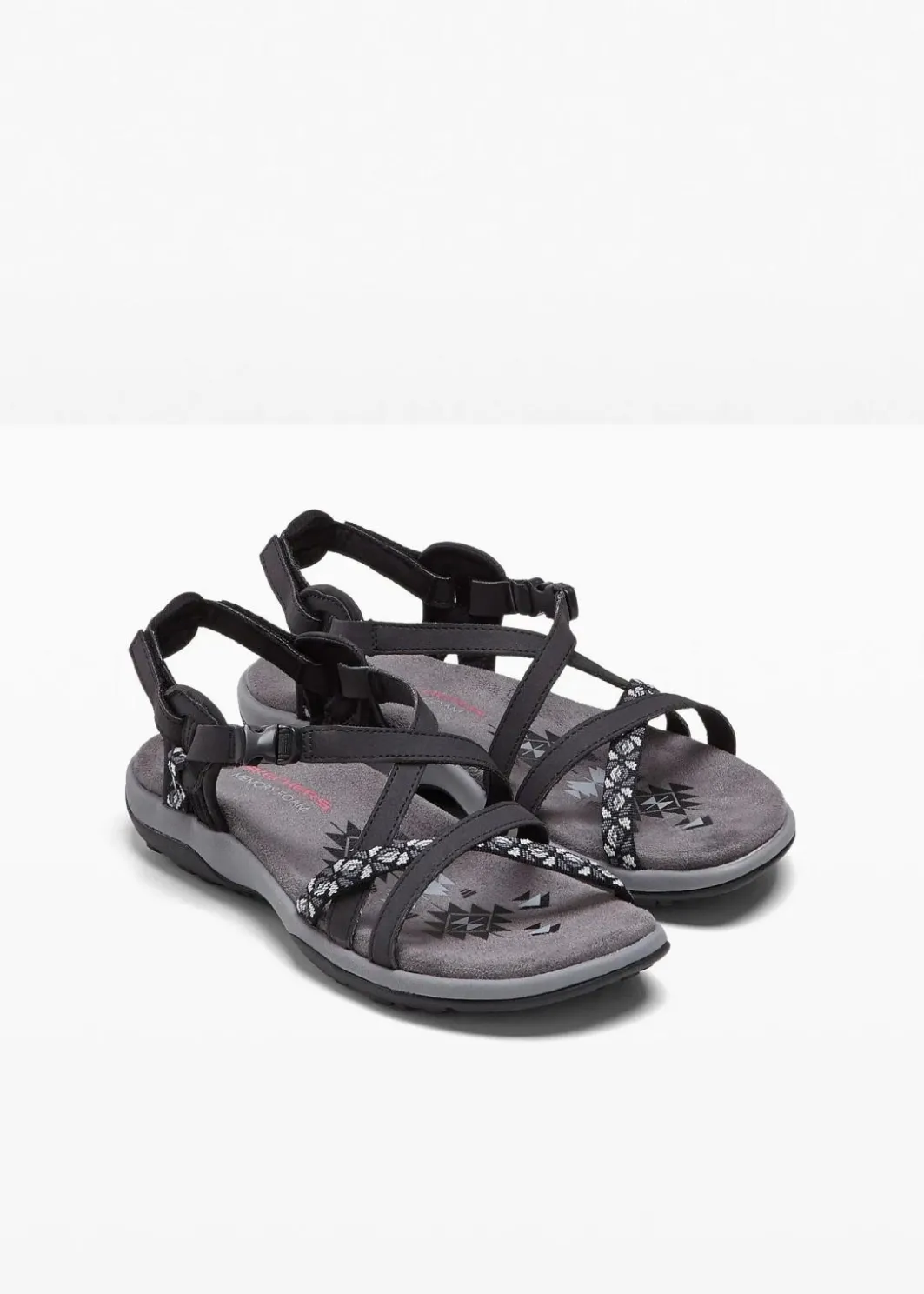 Damen Skechers High Heels|Sommerschuhe|Trekkingsandalen