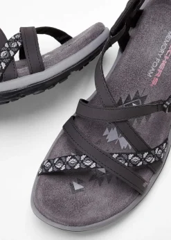 Damen Skechers High Heels|Sommerschuhe|Trekkingsandalen