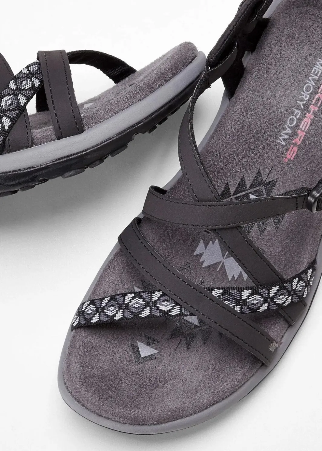 Damen Skechers High Heels|Sommerschuhe|Trekkingsandalen
