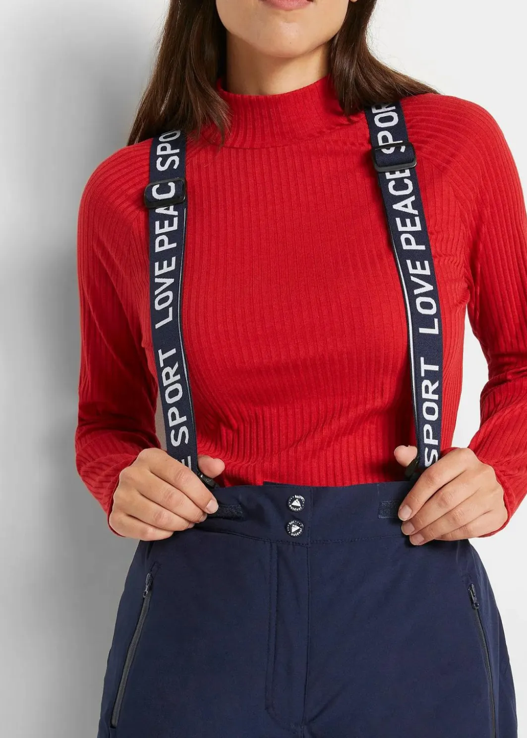 Online Ski Funktions-Thermohose mit abnehmbaren Trägern, wasserdicht Damen Bekleidung·Jumpsuits|Bekleidung·Sweat