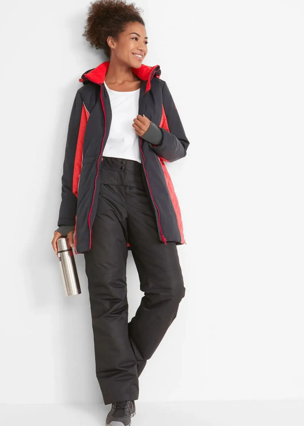 Online Ski Funktions-Thermohose, wasserabweisend Damen Outdoorbekleidung|Thermobekleidung