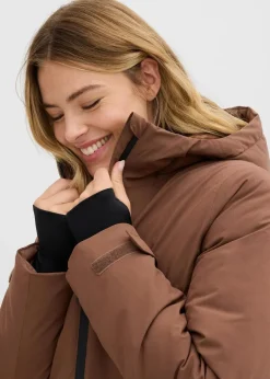 Damen bonprix Bekleidung·Jumpsuits|Bekleidung·Sweat|Skijacke, mit Schneefang