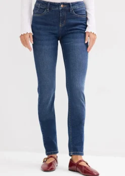 Best Skinny Jeans Mid Waist, Bio Baumwolle Damen Jeans|Kurzgrößen