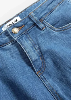 Damen bonprix Jeans|Kurzgrößen|Skinny Jeans Mid Waist, Stretch