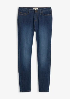 Damen bonprix Jeans|Kurzgrößen|Skinny Jeans Mid Waist, Stretch