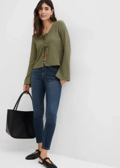 Outlet Skinny Jeans Mid Waist, Stretch Damen Bekleidung·Shirts & Tops|Jeans