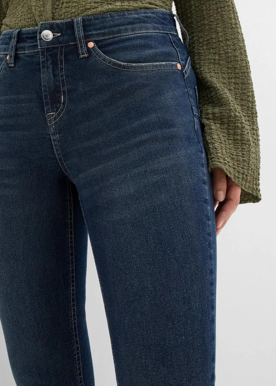 Outlet Skinny Jeans Mid Waist, Stretch Damen Bekleidung·Shirts & Tops|Jeans