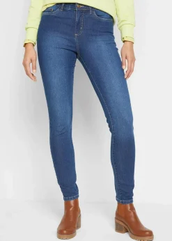 Damen bonprix Jeans|Bekleidung·Shirts & Tops|Skinny Jeans Mid Waist, Stretch