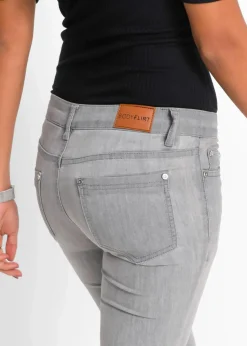 Sale Skinny Jeans Mid Waist, Stretch Damen Jeans