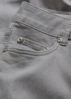 Sale Skinny Jeans Mid Waist, Stretch Damen Jeans