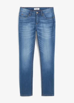 Damen bonprix Jeans|Kurzgrößen|Skinny Jeans Mid Waist, Stretch