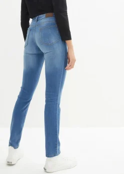 Damen bonprix Jeans|Kurzgrößen|Skinny Jeans Mid Waist, Stretch