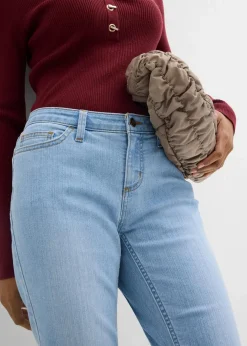 Sale Skinny Jeans Mid Waist, Stretch Damen Jeans|Kurzgrößen