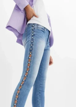 Damen bonprix Bekleidung·Shirts & Tops|Jeans|Skinny Jeans Mid Waist, Stretch