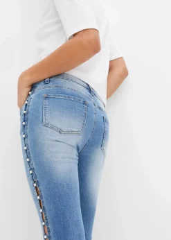 Damen bonprix Bekleidung·Shirts & Tops|Jeans|Skinny Jeans Mid Waist, Stretch