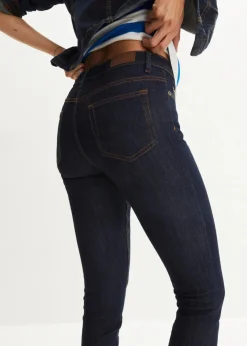 Discount Skinny Jeans Mid Waist, Stretch Damen Jeans|Kurzgrößen