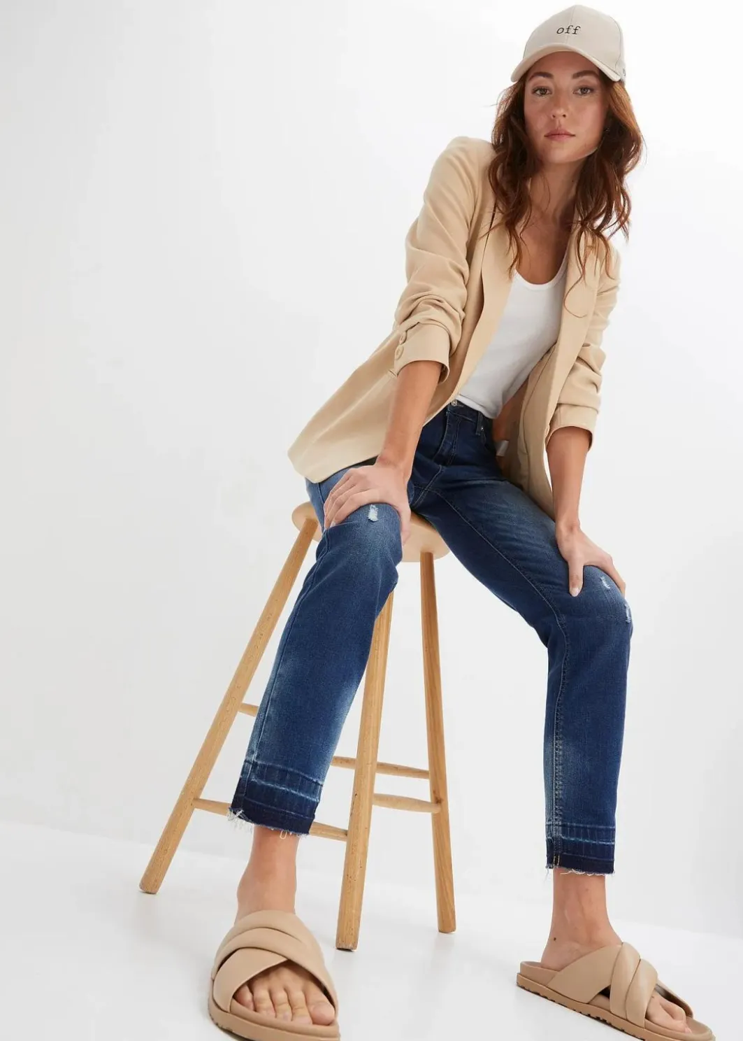 Online Skinny-Jeans Low Waist, cropped Damen Jeans