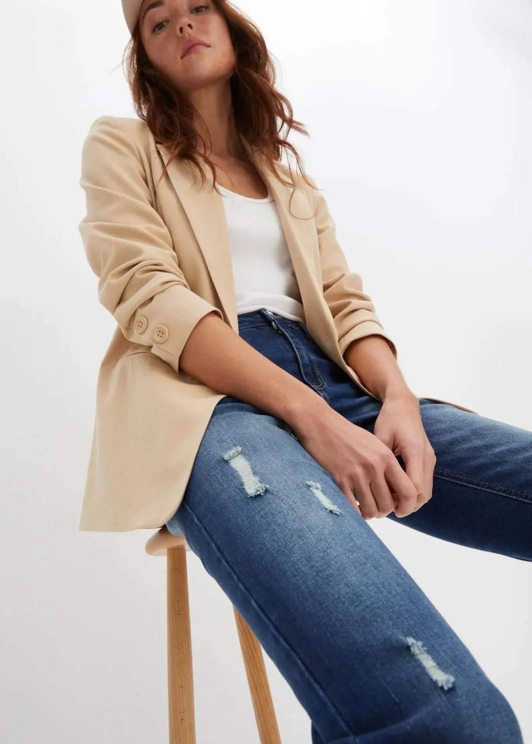 Online Skinny-Jeans Low Waist, cropped Damen Jeans