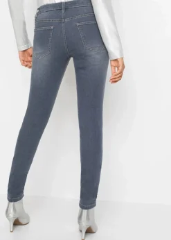 Damen bonprix Bekleidung·Shirts & Tops|Jeans|Skinny-Jeans Low Waist mit Sternendesign