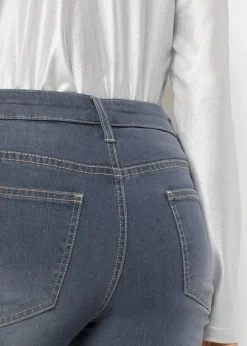 Damen bonprix Bekleidung·Shirts & Tops|Jeans|Skinny-Jeans Low Waist mit Sternendesign