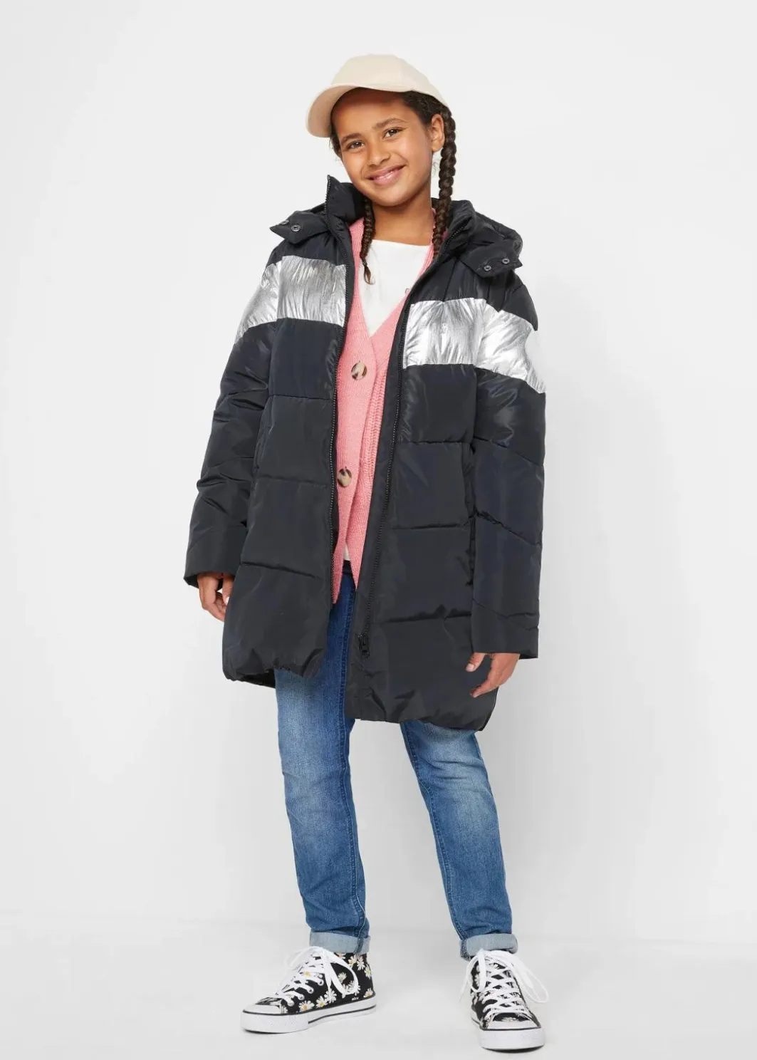 Kinder bonprix Mädchen 9-16 Jahre·Jeans|Skinny-Jeans Mid Waist