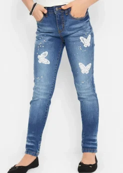 Kinder bonprix Mädchen 9-16 Jahre·Jeans|Skinny-Jeans Mid Waist