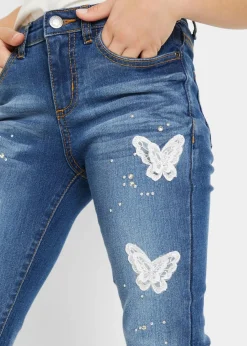 Kinder bonprix Mädchen 9-16 Jahre·Jeans|Skinny-Jeans Mid Waist