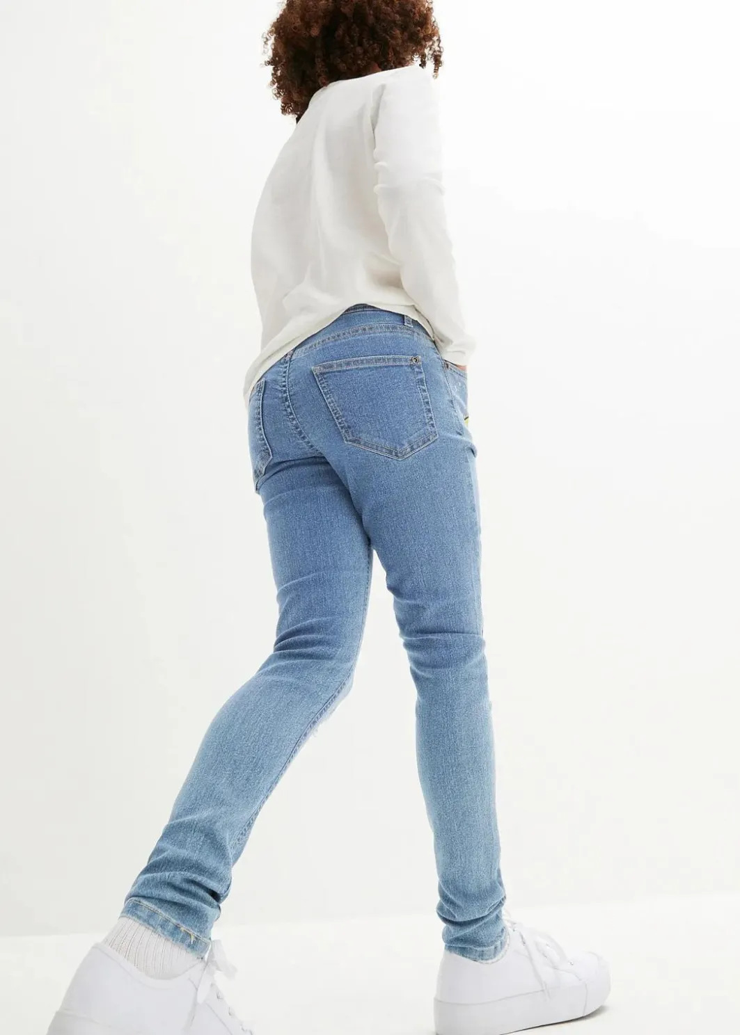 Kinder bonprix Mädchen 9-16 Jahre·Jeans|Skinny-Jeans Mid Waist