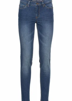 Hot Skinny-Jeans, Mid Waist, cropped Damen Jeans|Bekleidung·Shirts & Tops