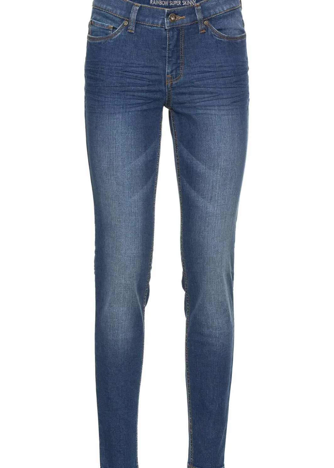 Hot Skinny-Jeans, Mid Waist, cropped Damen Jeans|Bekleidung·Shirts & Tops