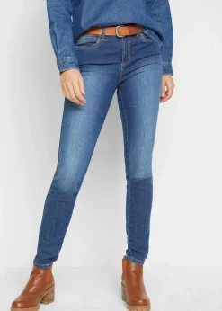 Clearance Skinny-Jeans Mid Waist, Stretch Damen Bekleidung·Shirts & Tops|Jeans