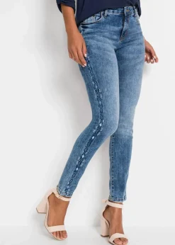 Damen bonprix Bekleidung·Shirts & Tops|Jeans|Skinny-Jeans Mid Waist, Stretch