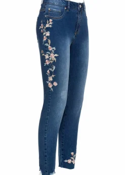 Damen bonprix Bekleidung·Shirts & Tops|Jeans|Skinny-Jeans Mid Waist, verkürzt