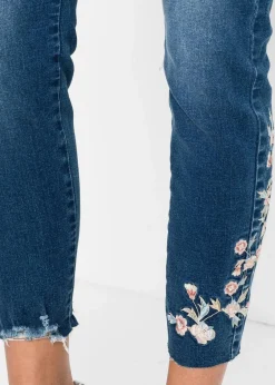Damen bonprix Bekleidung·Shirts & Tops|Jeans|Skinny-Jeans Mid Waist, verkürzt