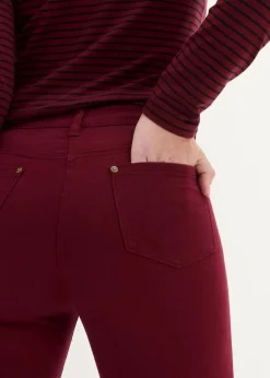 Sale Slim Fit 7/8-Hose, High Waist Damen Bekleidung·Kleider