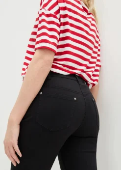 Discount Slim Fit 7/8-Hose, High Waist Damen Bekleidung·Kleider