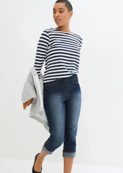 New Slim Fit Jeans, Mid Waist, Baumwolle Damen Bekleidung·Shirts & Tops|Jeans