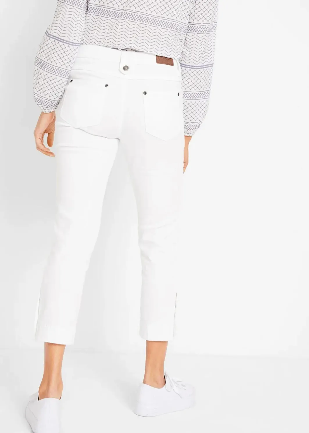 Best Slim Fit Jeans Mid Waist, cropped Damen Bekleidung·Shirts & Tops|Jeans