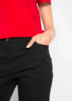 Online Slim Fit Jeans, Mid Waist, cropped Damen Bekleidung·Kleider|Hosen