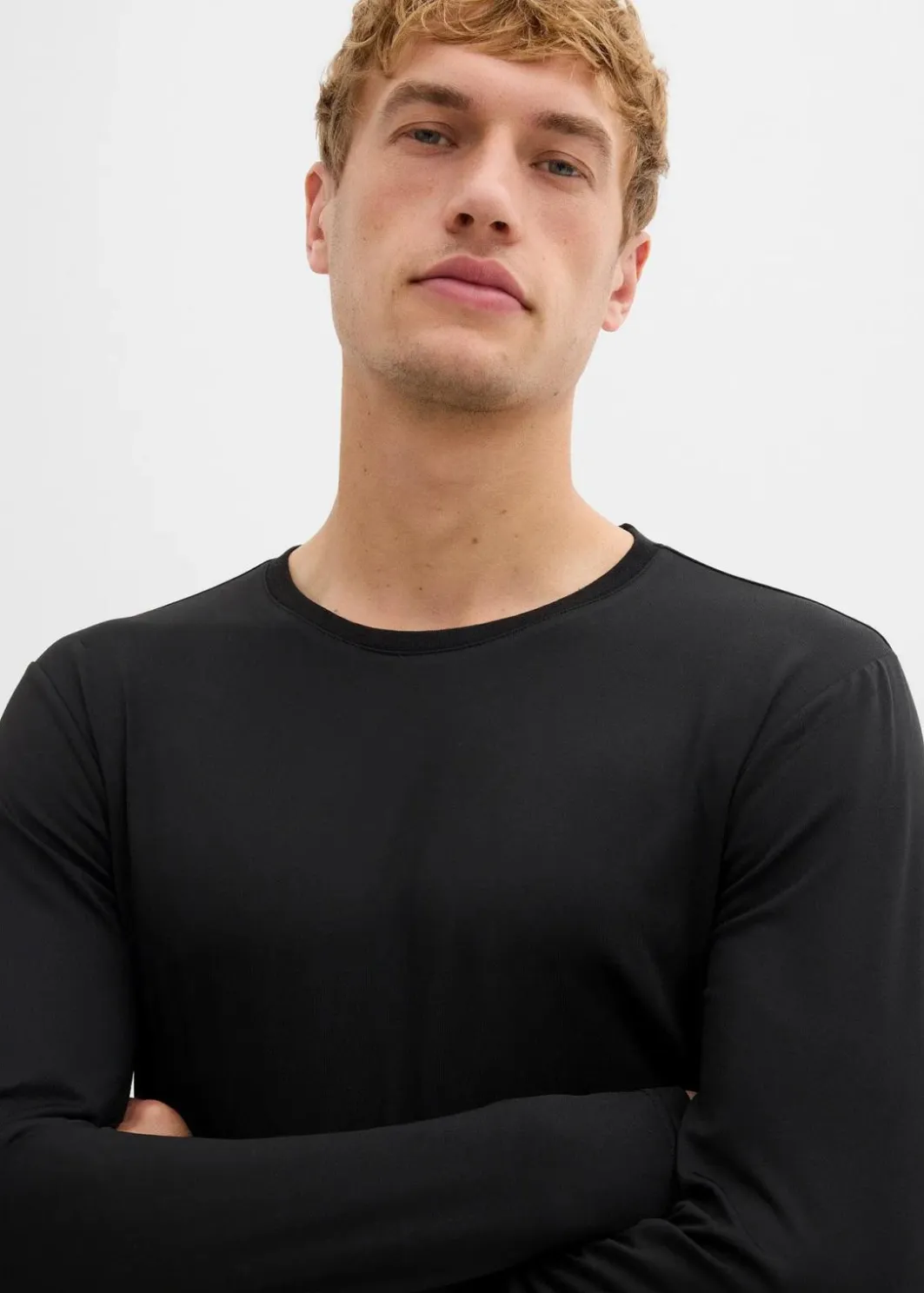 Herren bonprix Große Größen|Basics|Slim Fit Langarm-Thermoshirt (2er Pack)