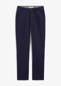 Kinder bonprix Jungen 9-16 Jahre·Hosen|Slim Fit Stretch-Chinohose mit verstellbarem Bund, Straight