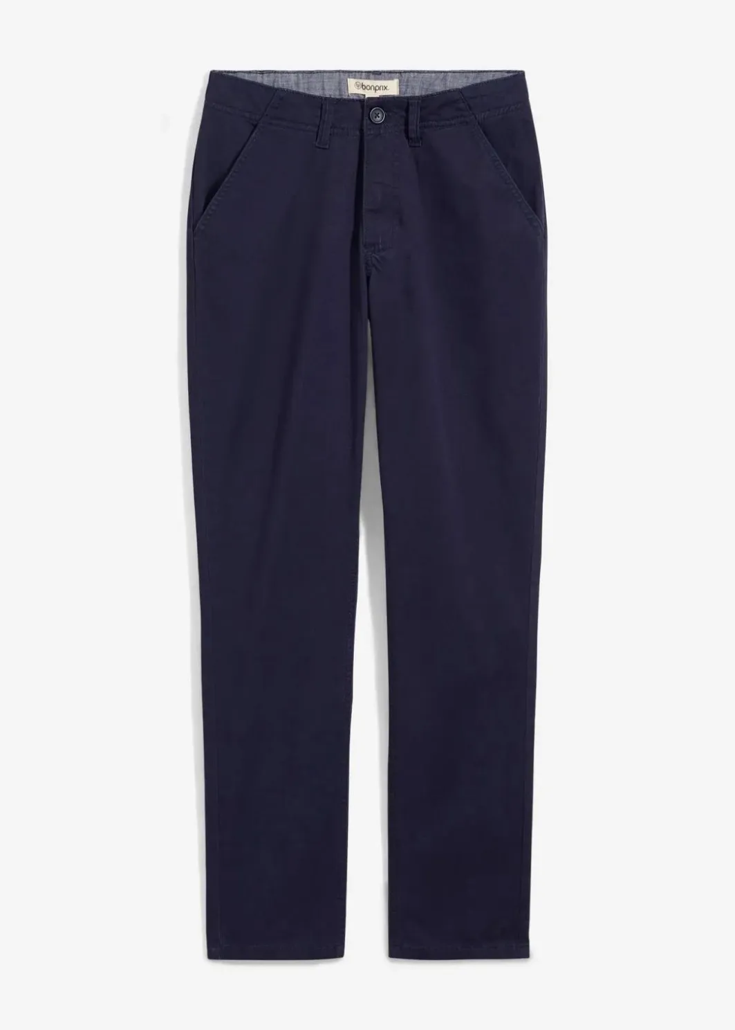 Kinder bonprix Jungen 9-16 Jahre·Hosen|Slim Fit Stretch-Chinohose mit verstellbarem Bund, Straight