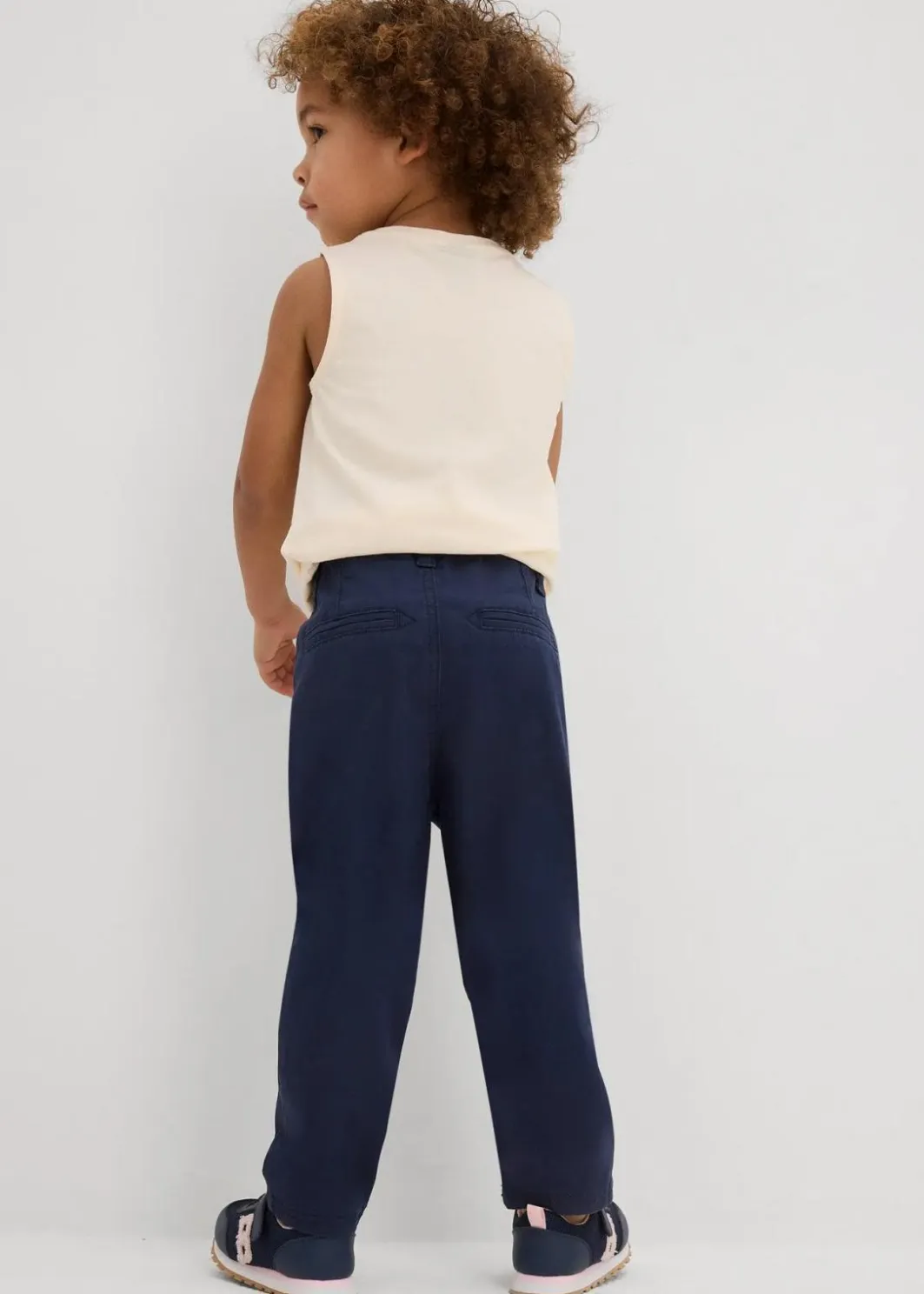Clearance Slim Fit Stretch-Chinohose mit verstellbarem Bund, Straight Kinder Jungen 2-8 Jahre·Jeans & Hosen