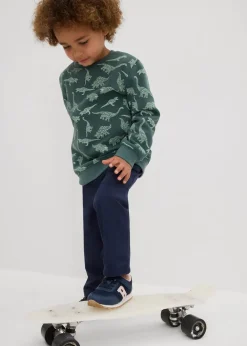 Clearance Slim Fit Stretch-Chinohose mit verstellbarem Bund, Straight Kinder Jungen 2-8 Jahre·Jeans & Hosen