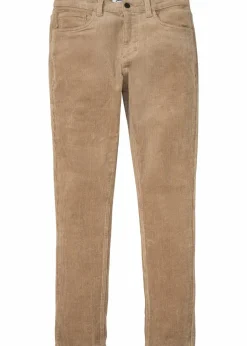 Herren bonprix Hosen|Große Größen|Slim Fit Stretch-Cordhose mit Komfortschnitt