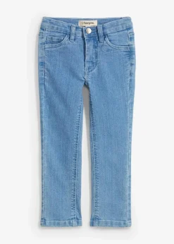 Clearance Slim Fit Stretch-Jeans mit verstellbarem Bund, Straight Kinder Jungen 2-8 Jahre·Jeans & Hosen
