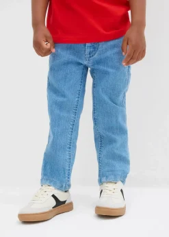 Clearance Slim Fit Stretch-Jeans mit verstellbarem Bund, Straight Kinder Jungen 2-8 Jahre·Jeans & Hosen