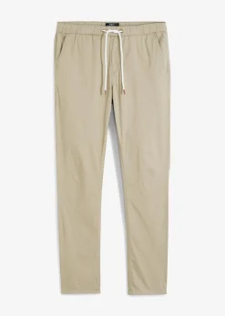 Herren bonprix Hosen|Slim Fit Stretch-Schlupfhose, Straight