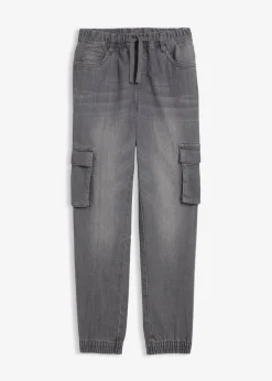 Kinder bonprix Jungen 9-16 Jahre·Jeans|Slim Fit Stretch-Schlupfjeans